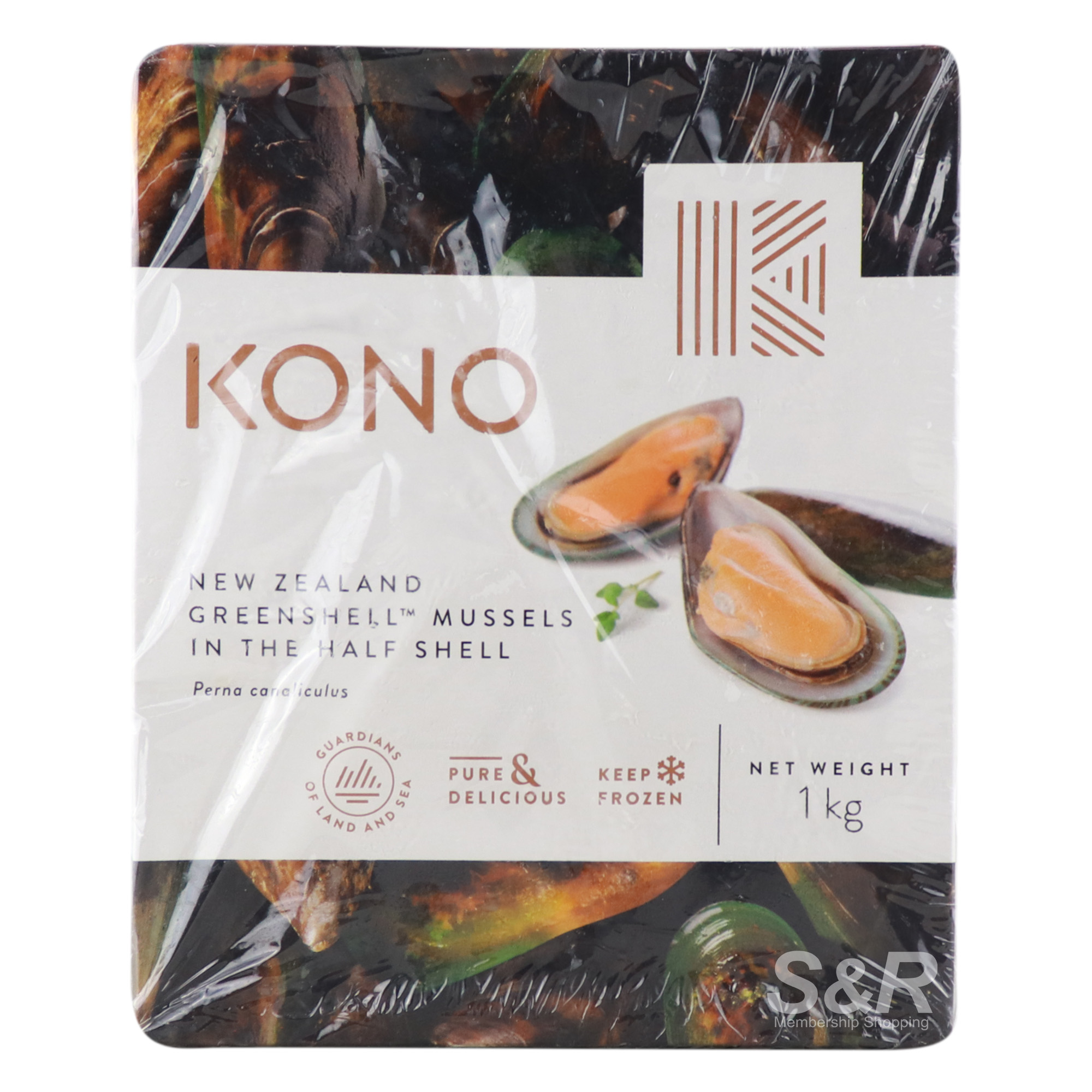 Kono New Zealand Greenshell Mussels 1kg